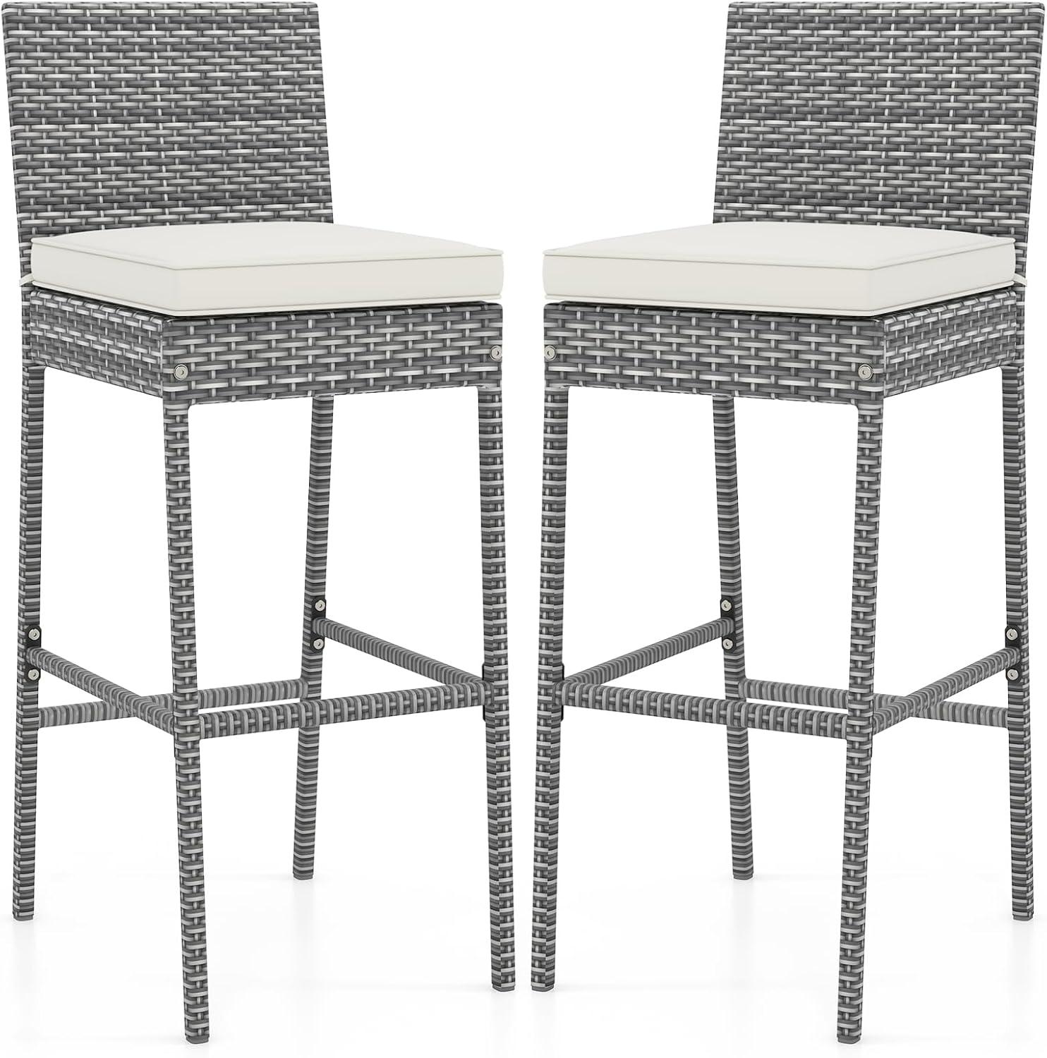 Otra vista de Taburetes Bar Exterior Ratán Premium 30"