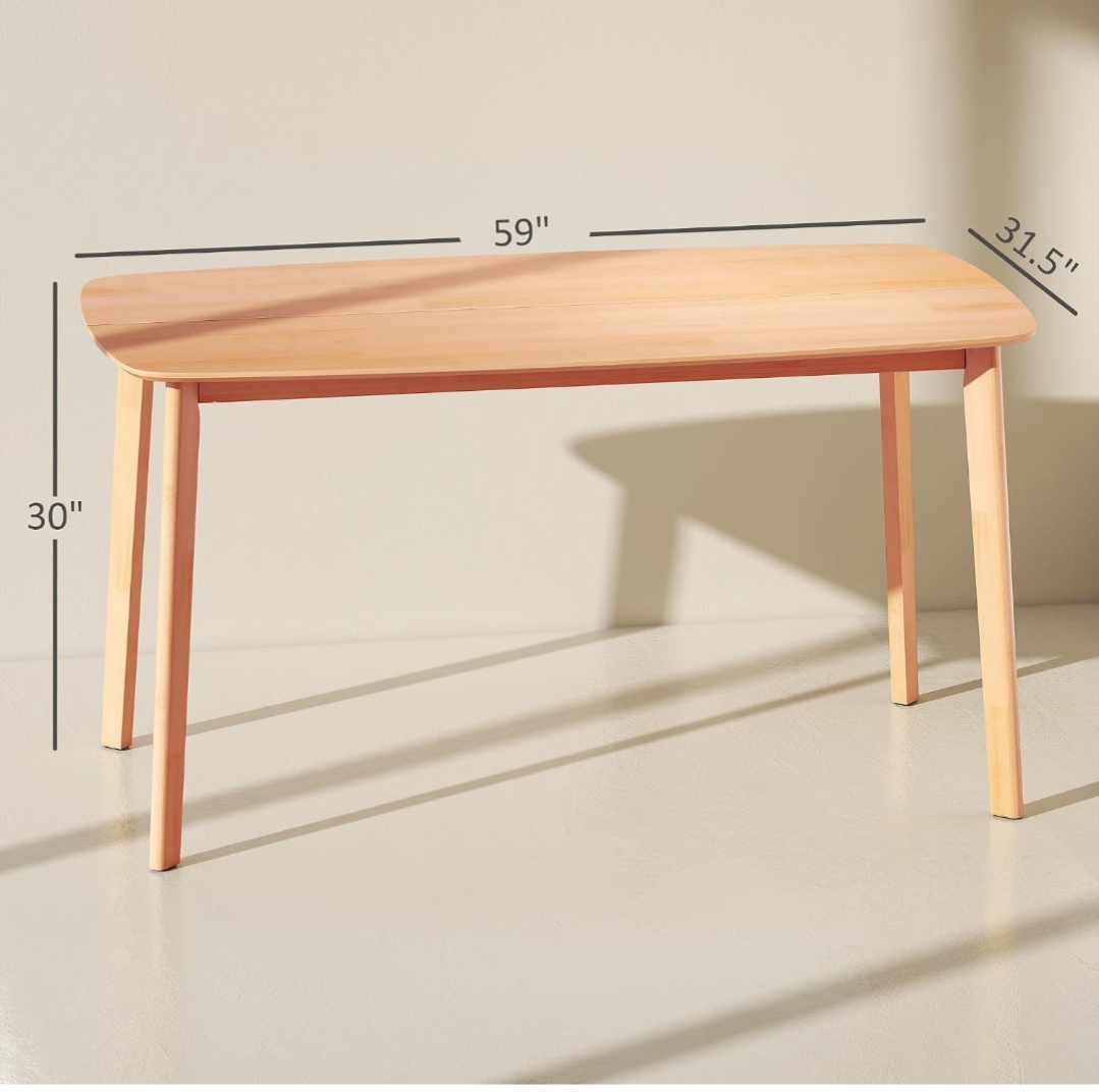 Otra vista de Mesa de Comedor Nórdica 6 Personas